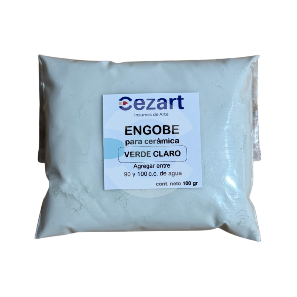 Engobe Verde Claro E0040 100 gr - Image 2